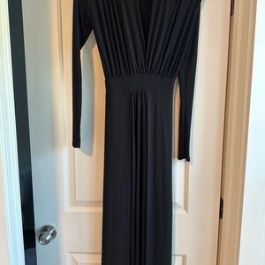 Fashion Nova Black Long Sleeve Dress